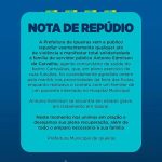 nota repudio prefeitura