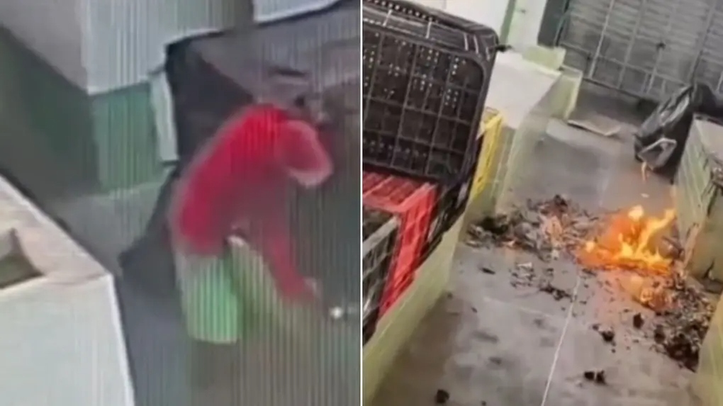 Homem incendiou banca de frutas Nova Russas