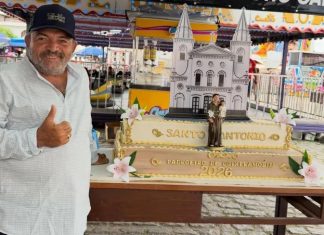 Bolo de Santo Antônio é arrematado por R$ 50,5 mil durante leilão no Ceará