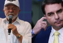 Eleições 2026 – Pesquisa mostra Lula oscilando para cima e Flávio Bolsonaro para baixo.