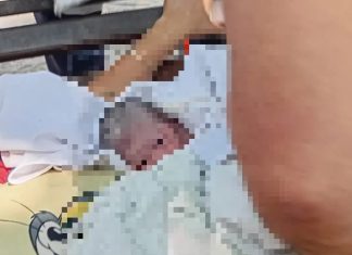 Mulher dá à luz em banco de praça em Fortaleza no Ceará