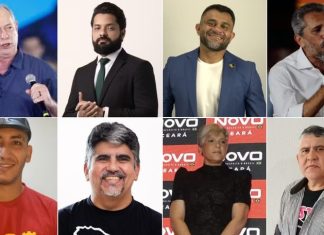 Panfletagem, caminhadas e promessas para a saúde: candidatos ao governo do Ceará têm mais um dia de agenda na capital