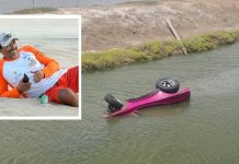 Buggy cai em canal e condutor é encontrado morto em Aracati no Ceará