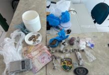 Crateús CE – Força Tática realiza prisão por tráfico de drogas no Conjunto Frei Damião.