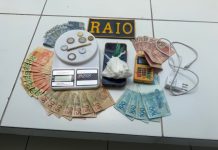 BPRAIO apreende drogas e prende suspeito de tráfico em Ararendá CE