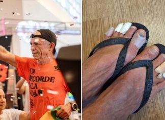 Cearense de 66 anos quer recorde mundial após percorrer 920 km em 168 horas