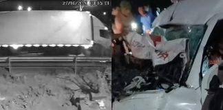 Colisão entre ambulância e caminhão na BR-222 deixa uma pessoa morta em Itapajé CE