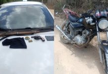 Homens são presos por tentar assaltar policiais em viatura descaracteriza no Ceará