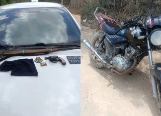 Homens são presos por tentar assaltar policiais em viatura descaracteriza no Ceará